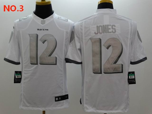 Men's Baltimore Ravens 12 Jacoby Jones Jesey NO.3;